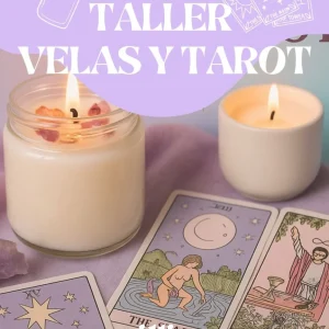 Taller de Velas de Soja Magia y Tarot
