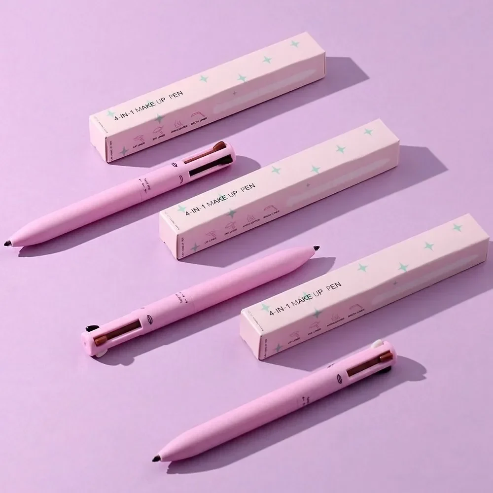 Lápiz de maquillaje 4 en 1💄 PERFECT ILUMIX 👁💋(Delineador ojos,cejas, labios e iluminador) - Imagen 4