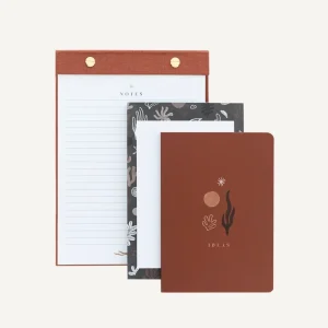 Set de Bloc de Notas - 3 Cuadernos | Diferentes Formatos