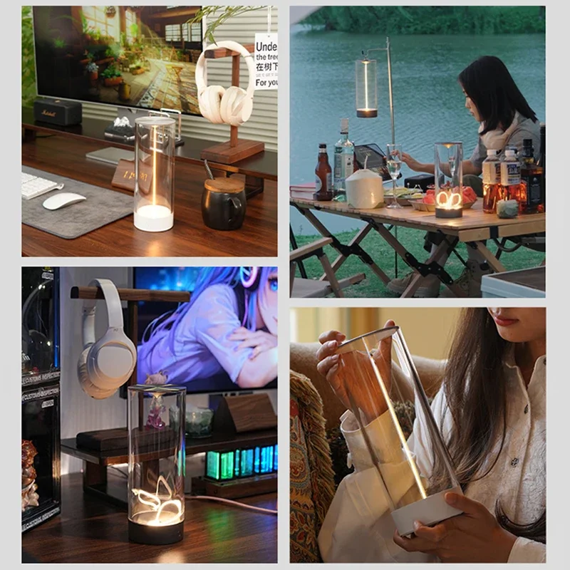 Lámpara de mesa ✨ LUXURY LUMINOUS 💡 (Hilo luminoso y magnético) - Imagen 7