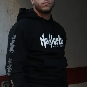 SUDADERA "STILLNESS" NEGRA