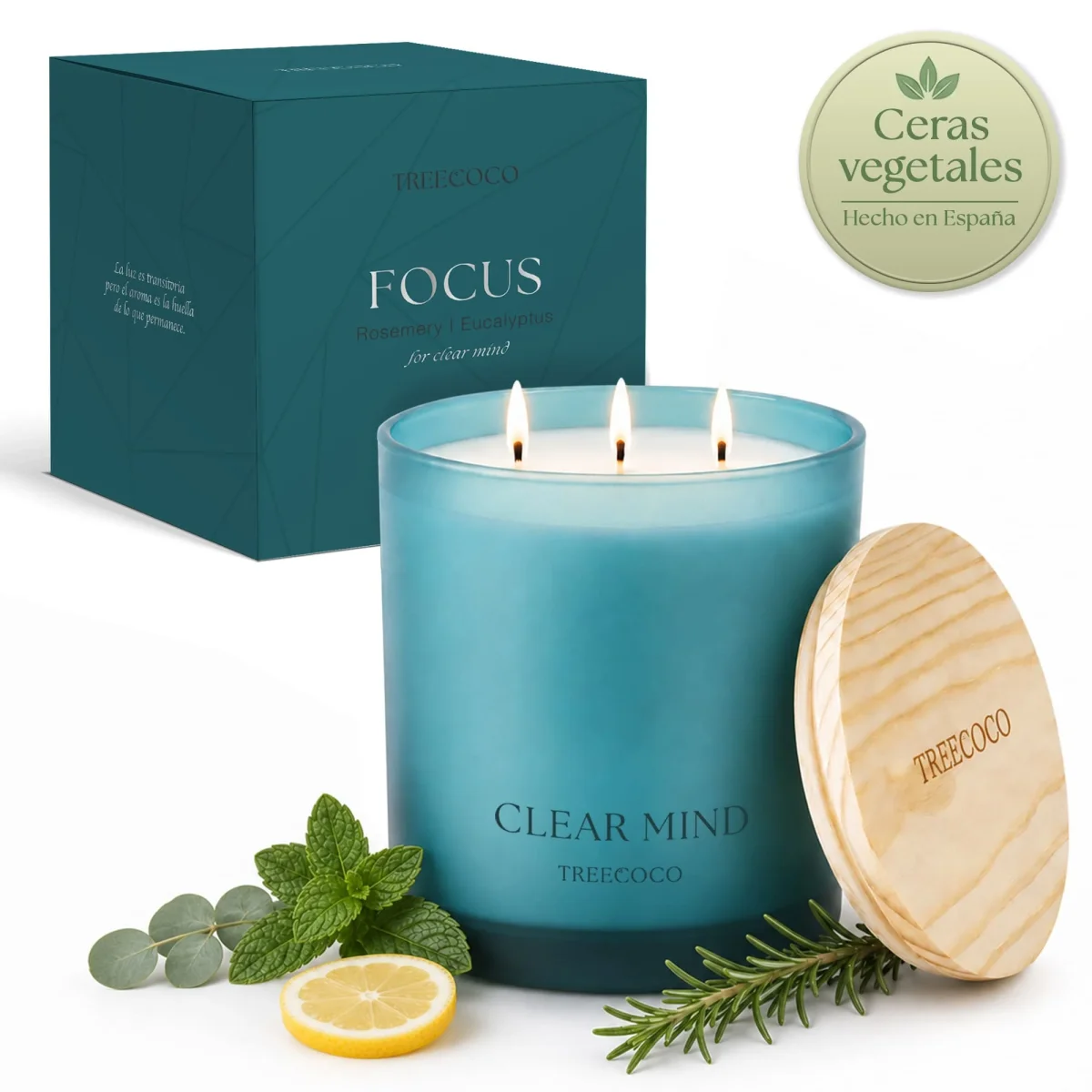 Vela aromática FOCUS