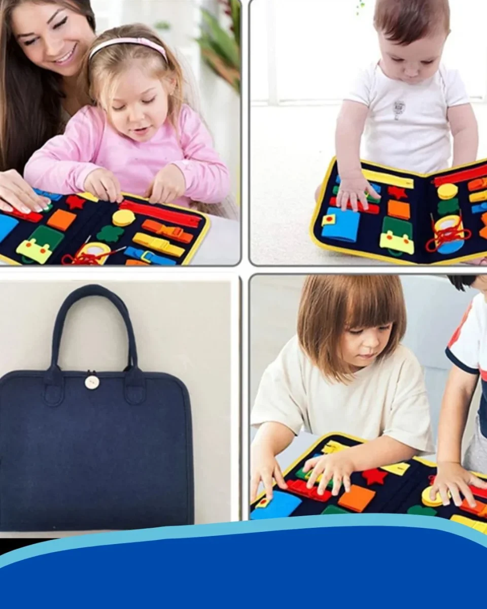 KIT: Libro Sensorial entrenamiento 🧠 MAGIC MONTESSORI 🔎 (+30 Actividades de aprendizaje rápido) - Imagen 8