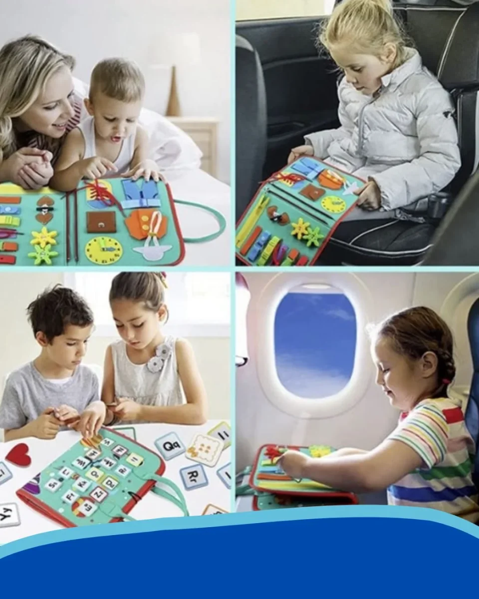 KIT: Libro Sensorial entrenamiento 🧠 MAGIC MONTESSORI 🔎 (+30 Actividades de aprendizaje rápido) - Imagen 7