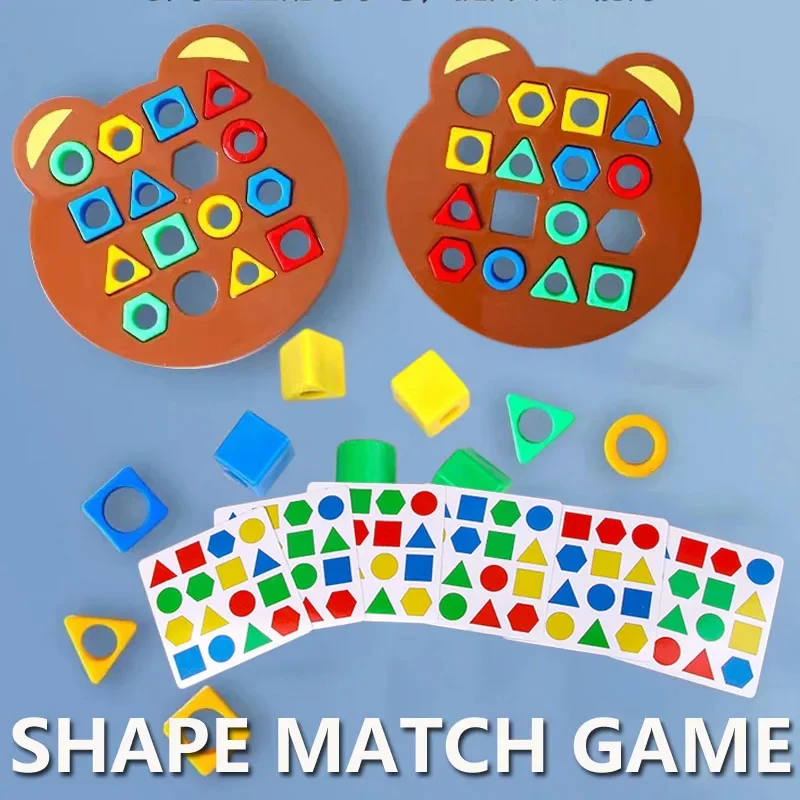 KIT🎁 Juego Montessori de concentración 🧠 FIGUCOLOR Max🤓 (El más vendido en USA) - Imagen 4