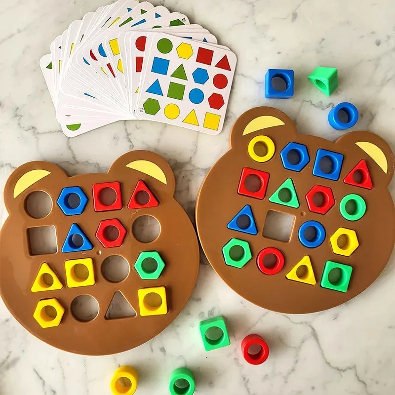 KIT🎁 Juego Montessori de concentración 🧠 FIGUCOLOR Max🤓 (El más vendido en USA) - Imagen 3