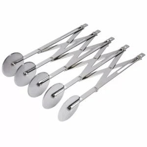 Bicicleta / Cortador De Masa Ajustable Con 5 Ruedas