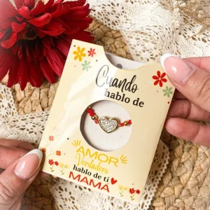 Pulsera de protección para mamá 🤱🏻 LOVE LUXURY GOLD ™ ✨ (Enpaque de Lujo)