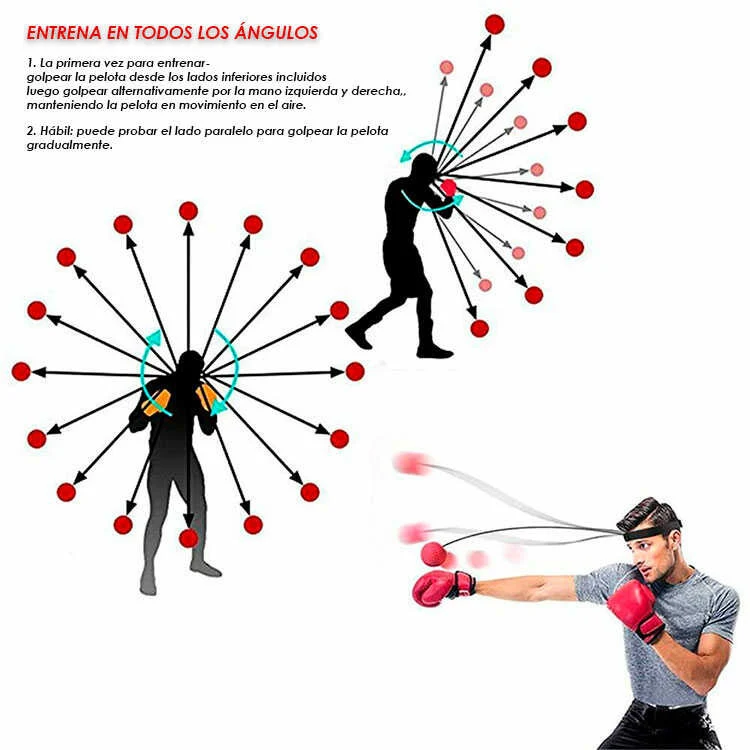 Esfera Importada de entrenamiento 🥊 FIT PRO-MAX 👊 (Práctico para todas las edades) - Imagen 5