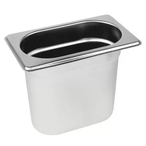 Cuba Fuente Asadera Gastronorm GN 1/9 Acero Inoxidable 15cm