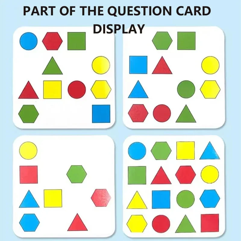 KIT🎁 Juego Montessori de concentración 🧠 FIGUCOLOR Max🤓 (El más vendido en USA) - Imagen 5