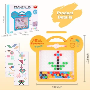Tablero de Dibujo Montessori 🧲MAGNETICPRO 🤩( Estimula su creatividad)