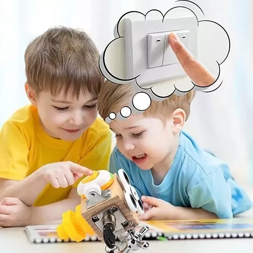 Cubo didáctico 7 en 1 Montessori 🧠 SENSORY ADVENTURE 🎲 (Estimula la curiosidad y la creatividad) - Imagen 7
