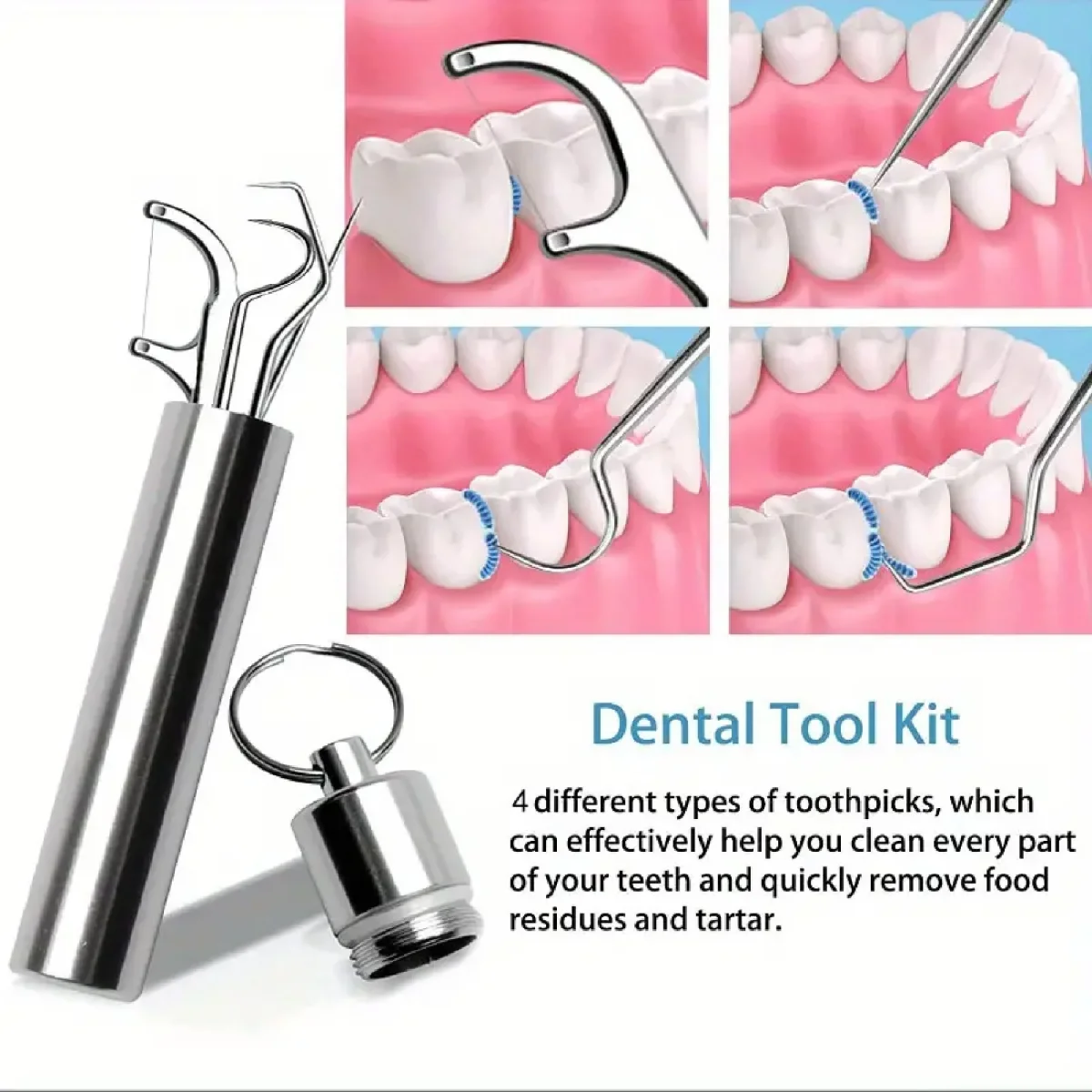 Kit De Limpieza Dental 7 piezas 🦷 ULTRA SMILE 😁 (Práctico y discreto) - Imagen 5