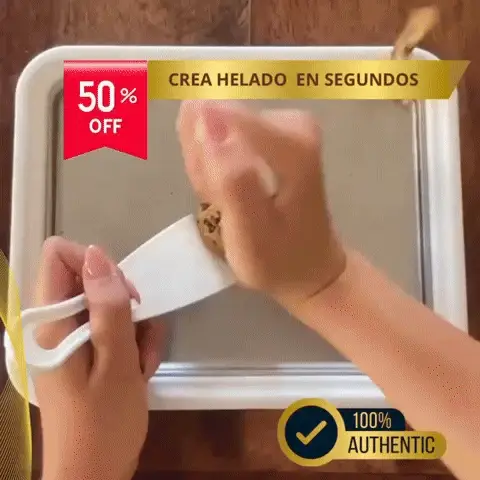 Máquina para Helados Instantáneos 🍨 ICE ROLL🤩 ( En segundos)