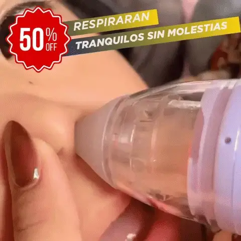 Aspirador Nasal  Musical ✨RESPYBaby 🤧 ( Mega absorción, con luces y sonido)