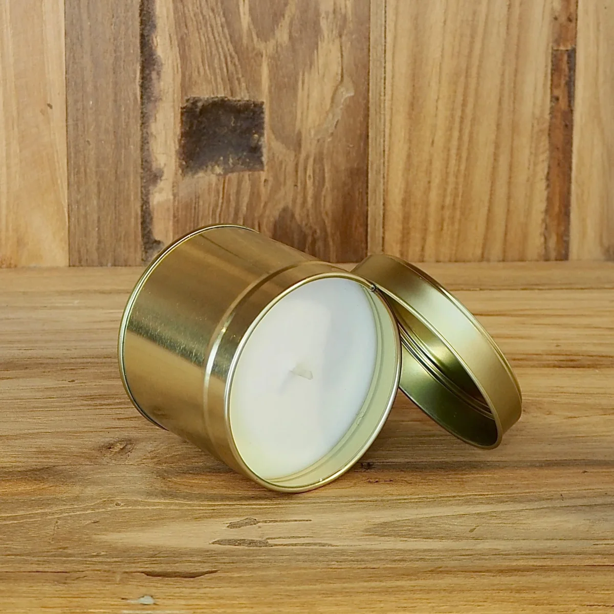 VELA AROMATICA STONE - Gold Large - Imagen 2
