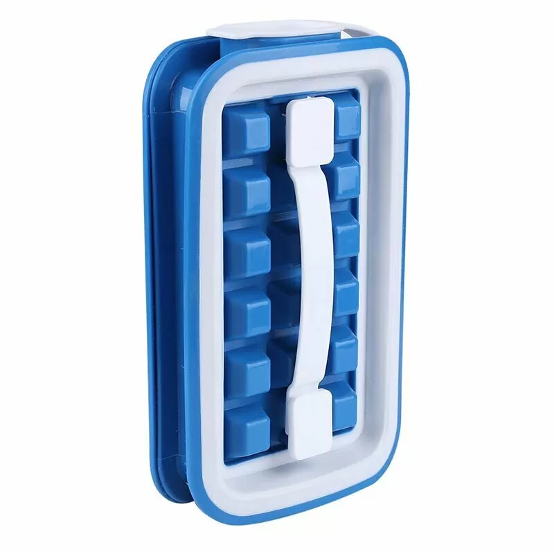 Cubetera / Molde De Hielo Plegable 16 Cavidades