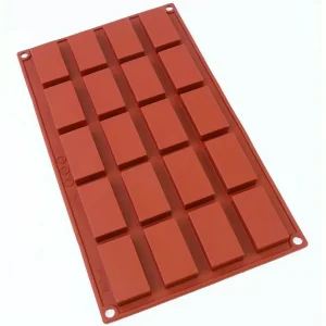Molde De Silicona Rectangular 20 Cavidades