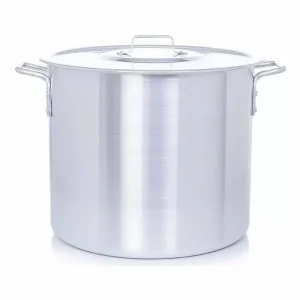 Olla Alta de Aluminio Refrozado Ø28cm Arary