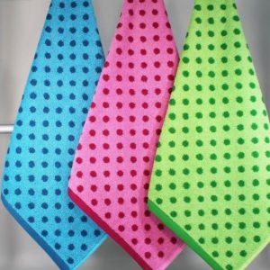 American terry with Polka Dot print
