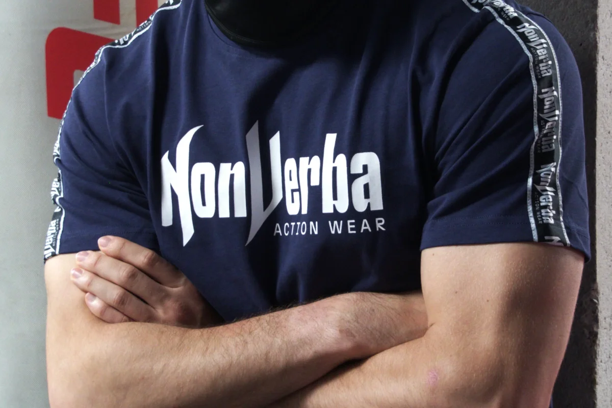 CAMISETA "ACTION LINE" AZUL
