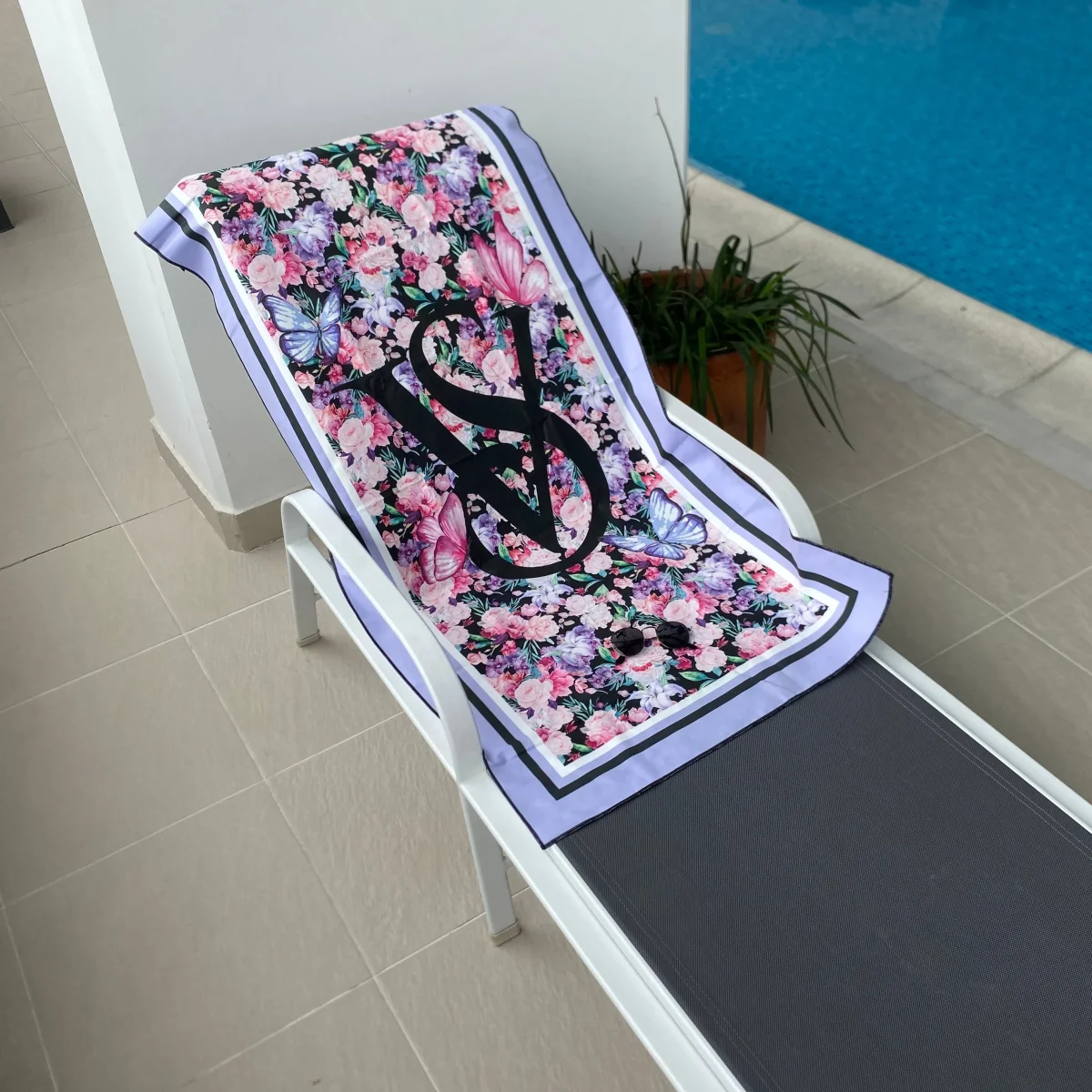 Novedosa ECOToalla playera de microfibra ✨ GLAM BEACH 🏖 (Repele arena y de secado rápido) - Imagen 7