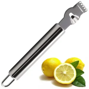 Zester / Rallador De Cítricos Doble Acero Inox